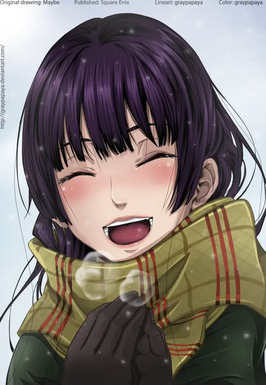 Momen romantis Yuko dan Teiichi Yuko dan Teiichi dalam anime Dusk Maiden of Amnesia