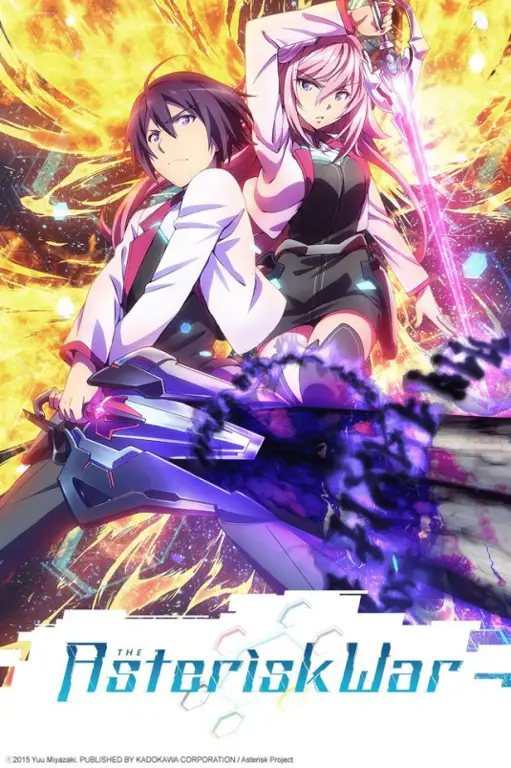 Adegan Pertarungan Epik Adegan pertarungan yang menegangkan dari Gakusen Toshi Asterisk