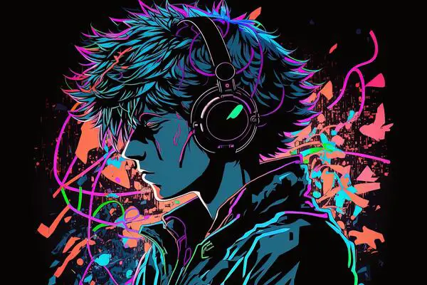 Suasana konser musik dalam anime Fuuka Adegan musik dalam anime