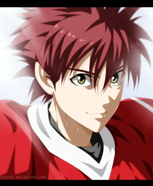Sena, si Running Back Jenius Gambar Sena Kobayakawa, karakter utama Eyeshield 21