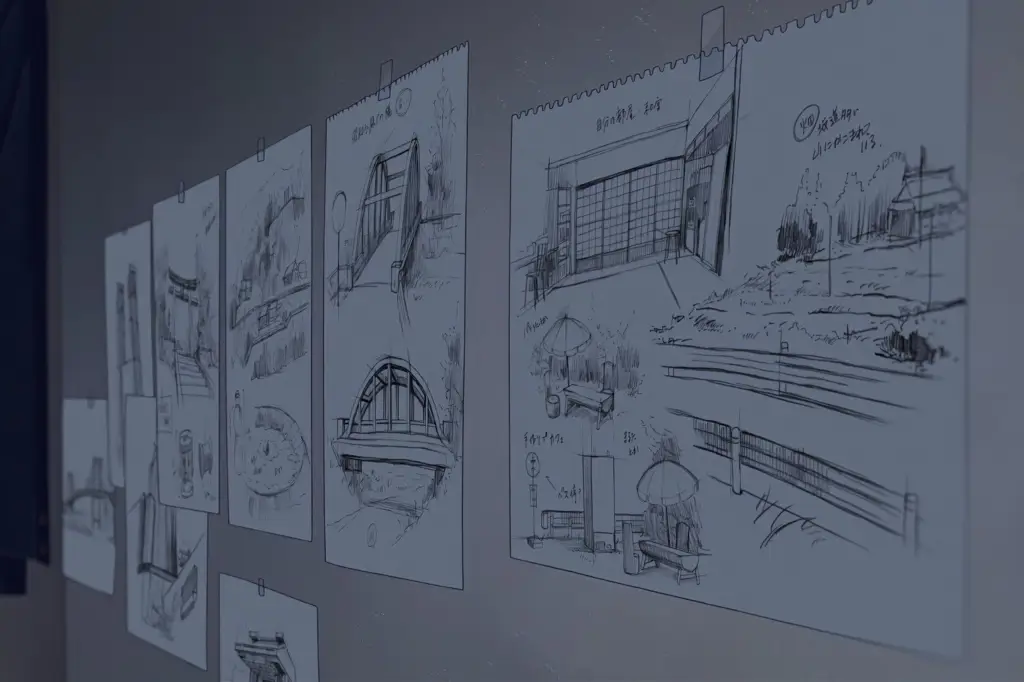 Gambar minimalis yang terinspirasi dari anime Getsuyoubi no Tawawa Ilustrasi minimalis dari karakter anime