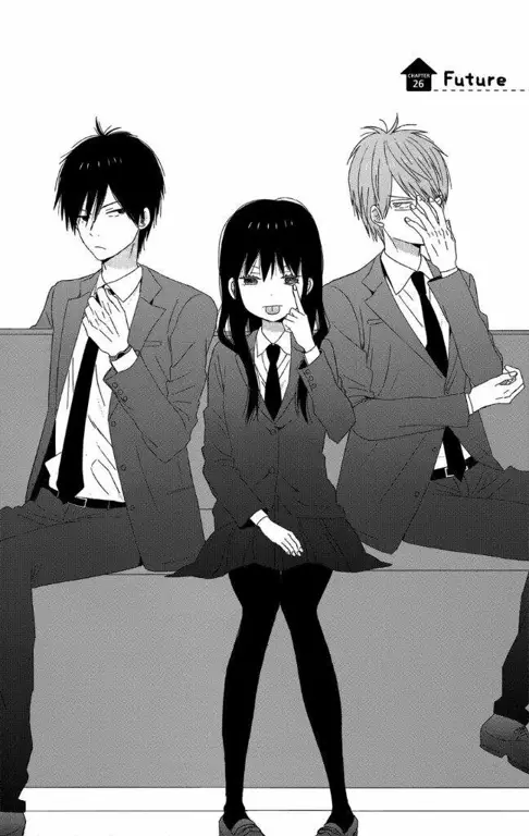 Dinamika hubungan cinta segitiga yang rumit Segitiga cinta dalam anime Fuuka