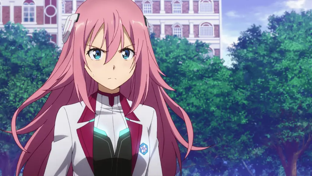 Adegan pertarungan epik dalam anime Gakusen Toshi Asterisk Adegan aksi dalam anime Gakusen Toshi Asterisk