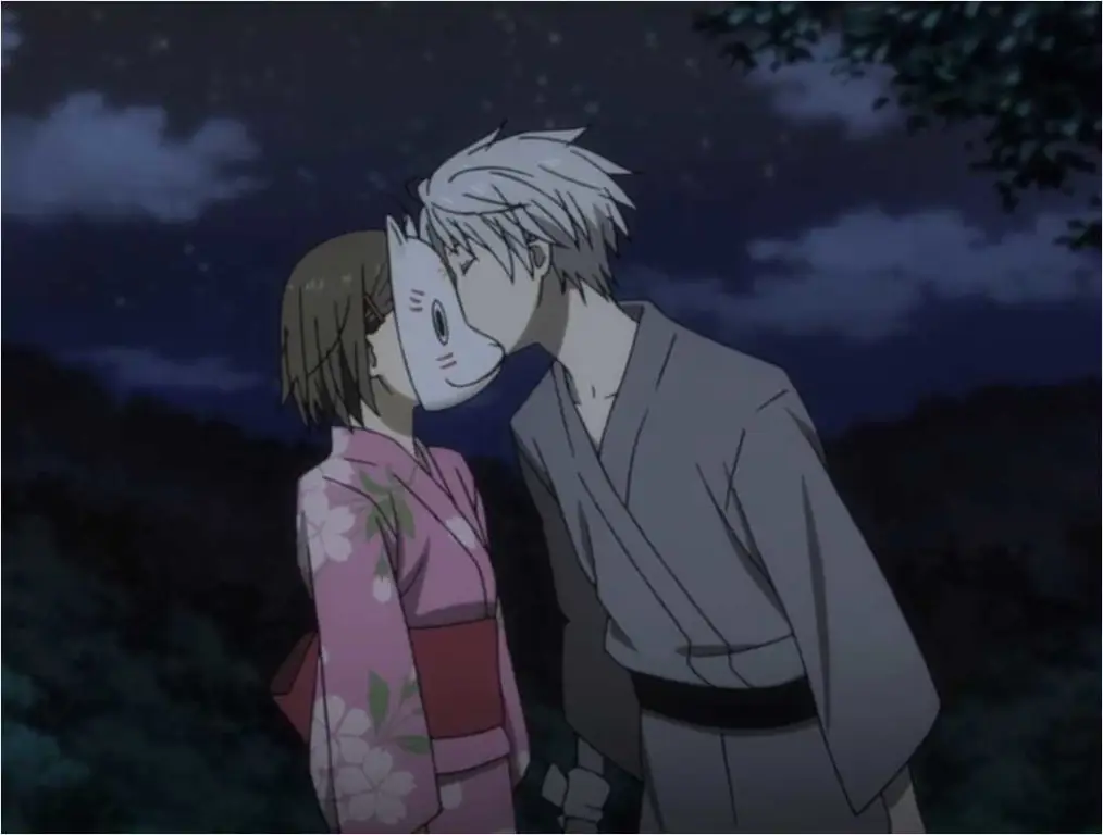 Keindahan alam dalam anime Hotarubi no Mori e Pemandangan indah dari hutan di anime Hotarubi no Mori e