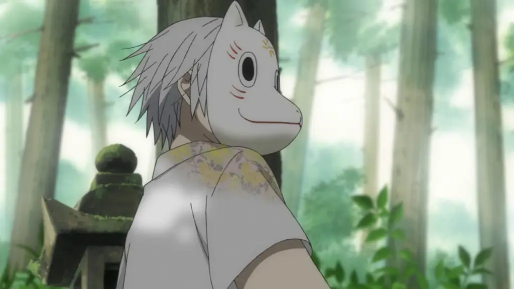 Kenangan yang Abadi Adegan akhir anime Hotarubi no Mori e