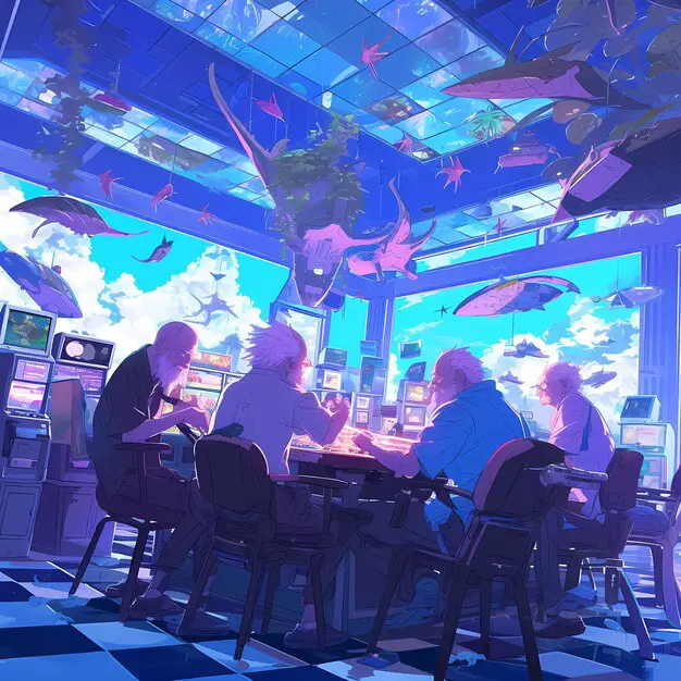 Keseruan nonton bareng anime Hundred Menonton anime bersama teman-teman