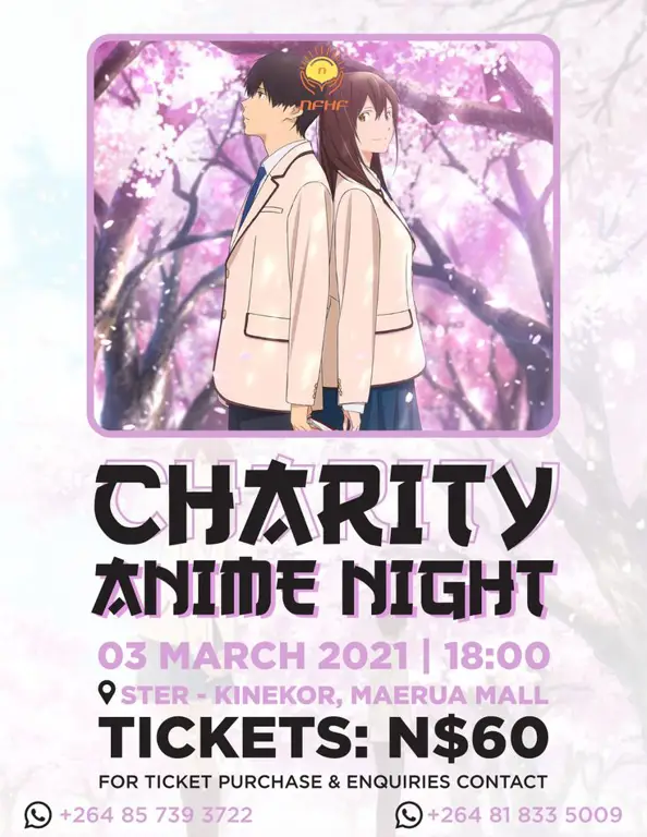 Poster Hundred Poster promosi anime Hundred season 1