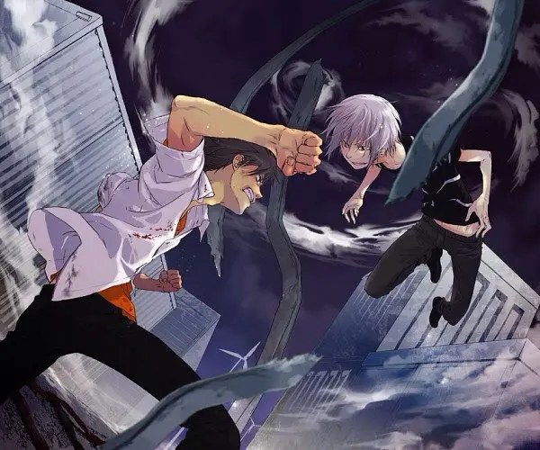 Adegan aksi dalam anime Hundred yang penuh ketegangan Adegan pertarungan anime yang seru dan menegangkan