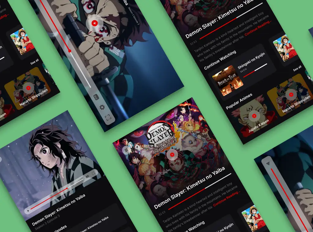 Website Streaming Anime yang Aman Contoh tampilan website streaming anime yang legal dan aman