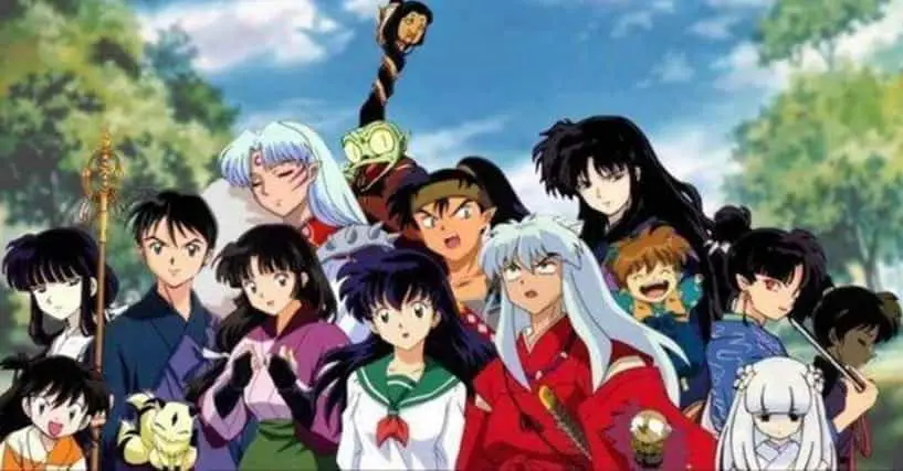 Karakter-karakter utama dalam anime Inuyasha Gambar para karakter Inuyasha