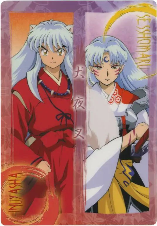Gambar beberapa karakter Inuyasha