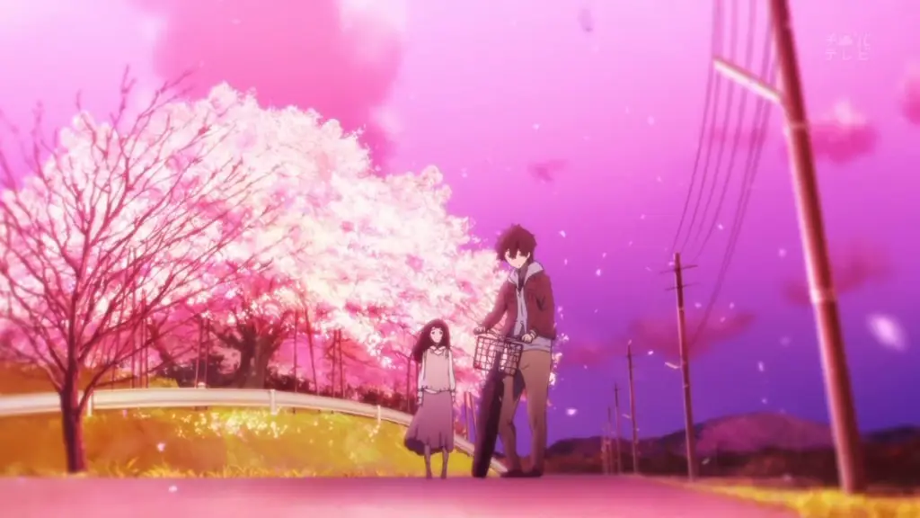 Pemandangan indah yang menambah daya tarik anime Hyouka Gambar pemandangan indah dalam anime Hyouka