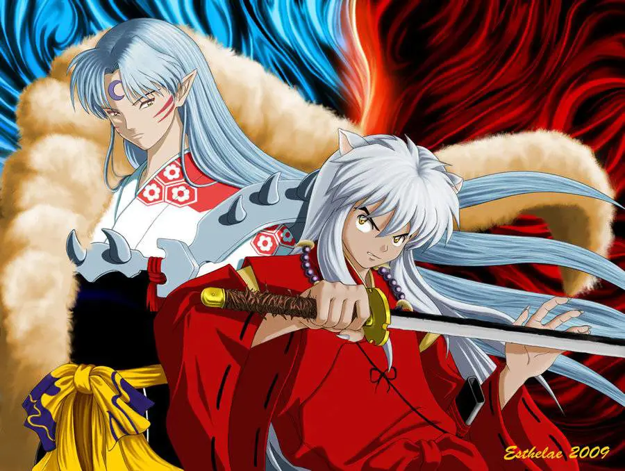 Karakter-karakter utama dalam anime Inuyasha Gambar para karakter Inuyasha