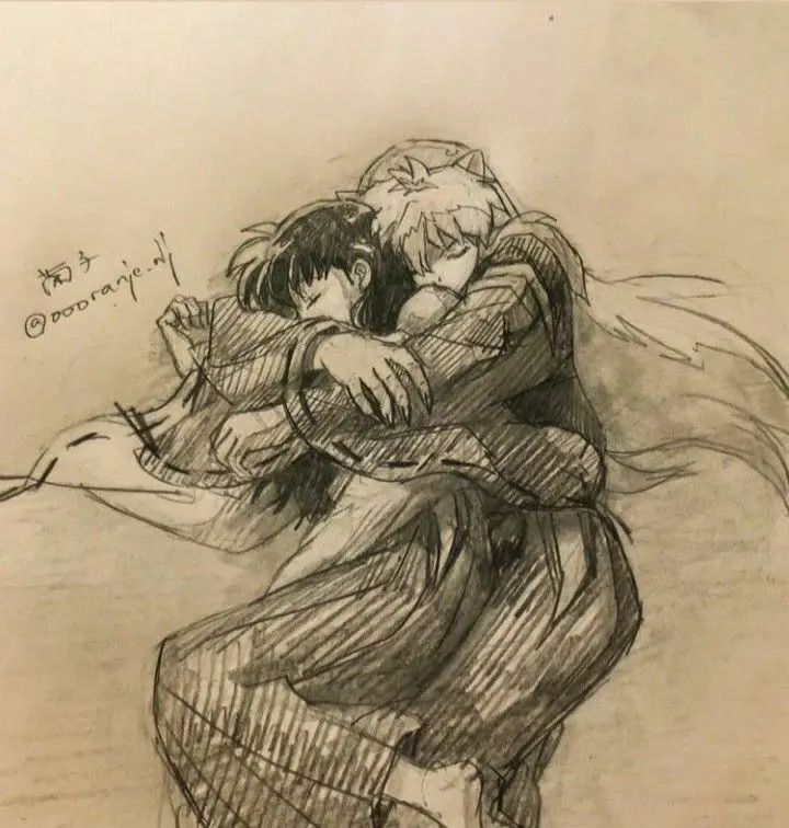 Persaingan saudara tiri Inuyasha dan Sesshomaru Gambar Sesshomaru dan Inuyasha