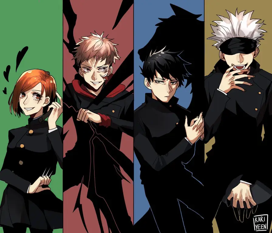 Logo Jujutsu Kaisen Logo anime Jujutsu Kaisen