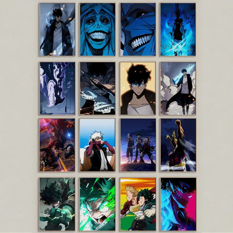 Beragam Pilihan Anime Gambar berbagai macam poster anime Jepang
