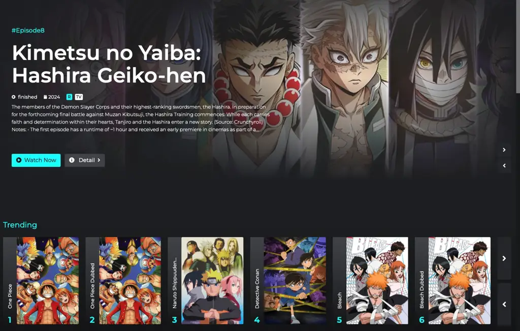 Menikmati Anime Online Gambar seseorang yang menonton anime secara online