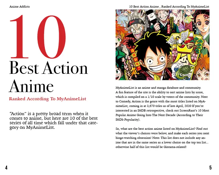 Rekomendasi Anime Terbaik Daftar 10 anime terbaik