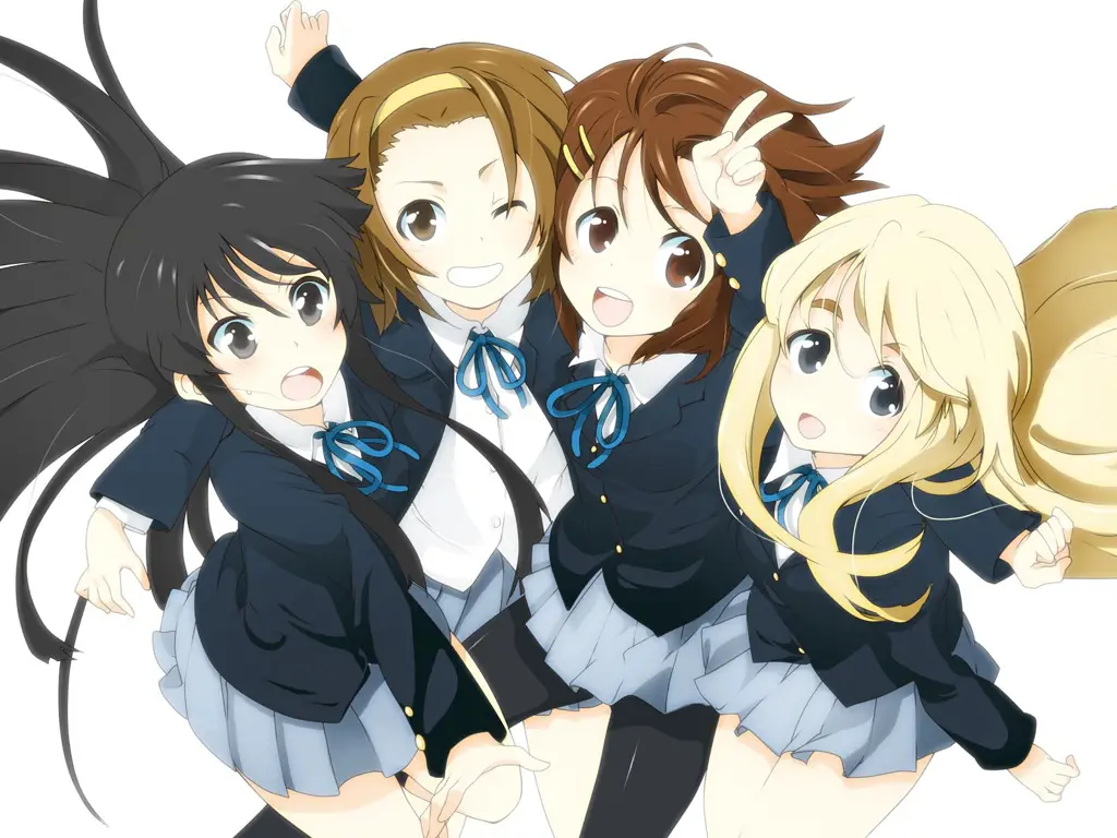 Menikmati Anime Bersama Teman Sekelompok penggemar anime sedang menonton anime bersama