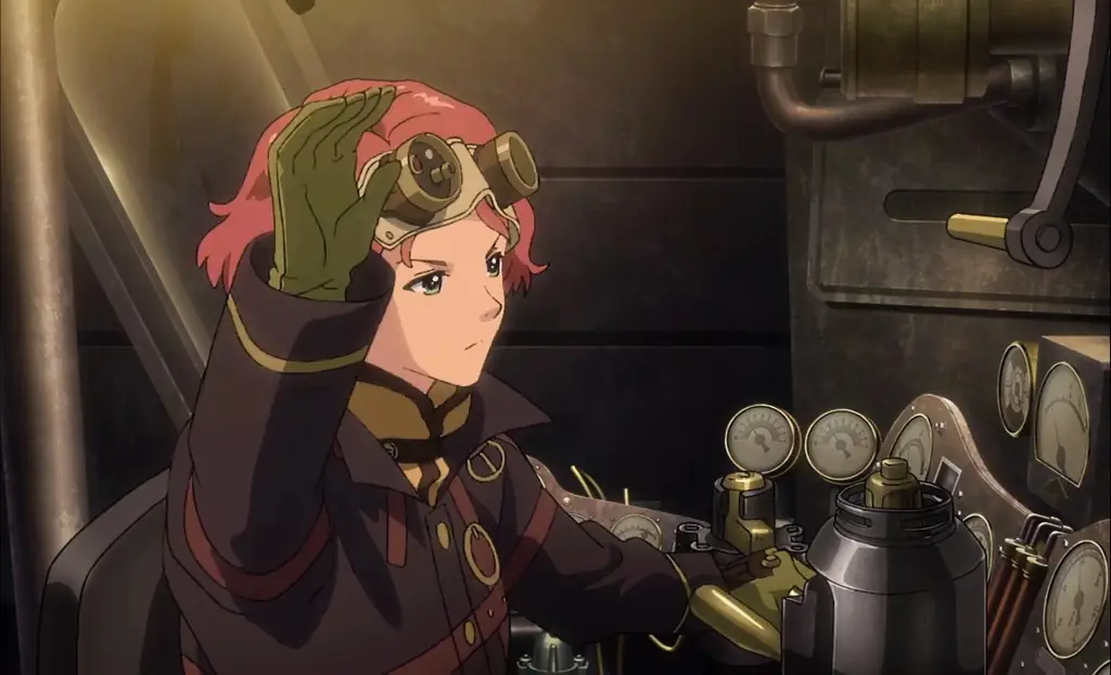Karya Seni Koutetsujou no Kabaneri Gambar karya seni Koutetsujou no Kabaneri