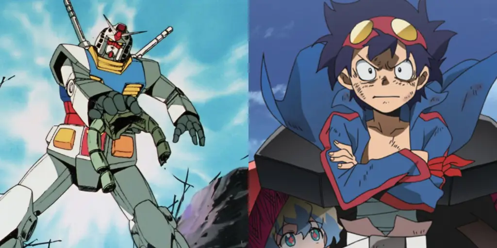 Akasi Pertempuran Mecha yang Epik Adegan pertarungan mecha dalam anime