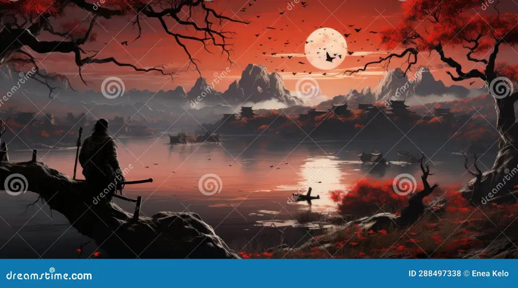 Visual Menakjubkan yang Menemani Kisah Cinta Pemandangan indah di film anime Kotonoha no Niwa