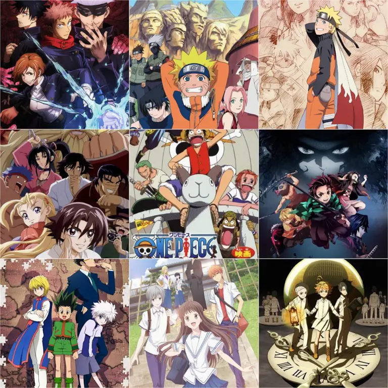 Beragam Genre Anime yang Menarik Gambar berbagai genre anime