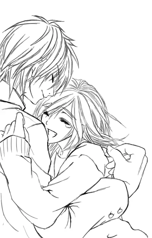 Anime Romance Terbaik Gambar pasangan anime yang lucu