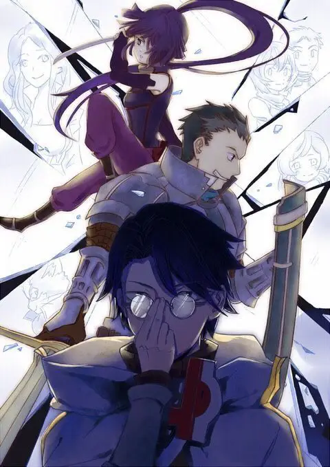Keindahan Dunia Elder Tale Pemandangan indah dari dunia Elder Tale dalam anime Log Horizon.