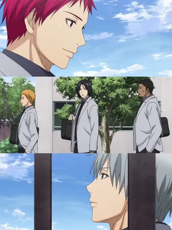 Karakter-karakter Ikonik Kuroko no Basket Gambar para karakter utama Kuroko no Basket
