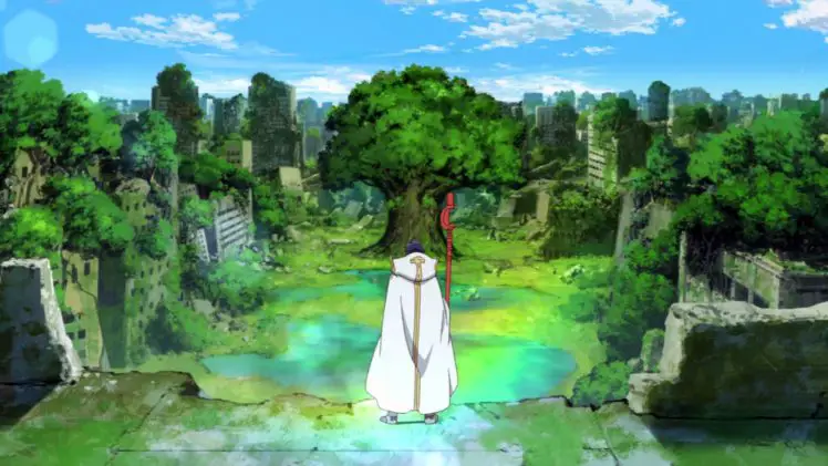 Dunia Fantasi Elder Tale Pemandangan dunia dalam anime Log Horizon