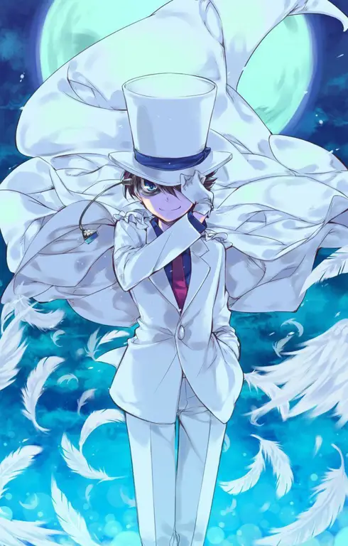 Latar Kota yang Menawan Latar kota yang indah dalam anime Magic Kaito.