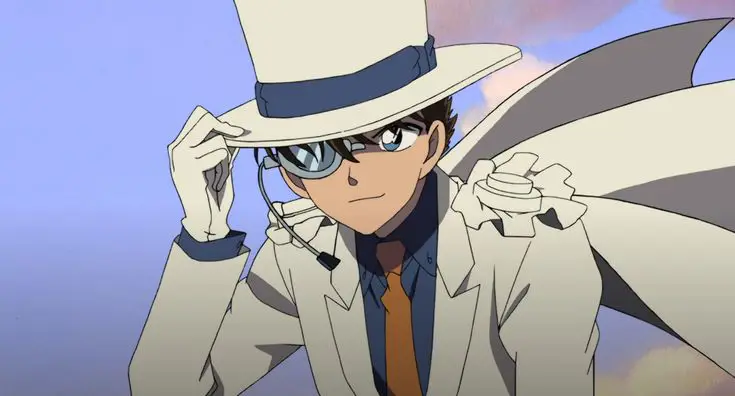 Potret Kaito Kid yang Misterius Ilustrasi Kaito Kid