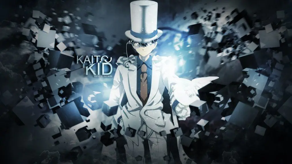 Poster resmi anime Magic Kaito Poster anime Magic Kaito