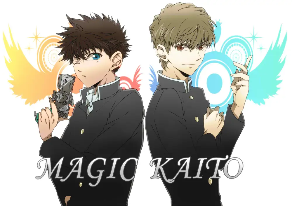 Karakter-karakter dalam anime Magic Kaito Gambar para karakter utama dalam anime Magic Kaito