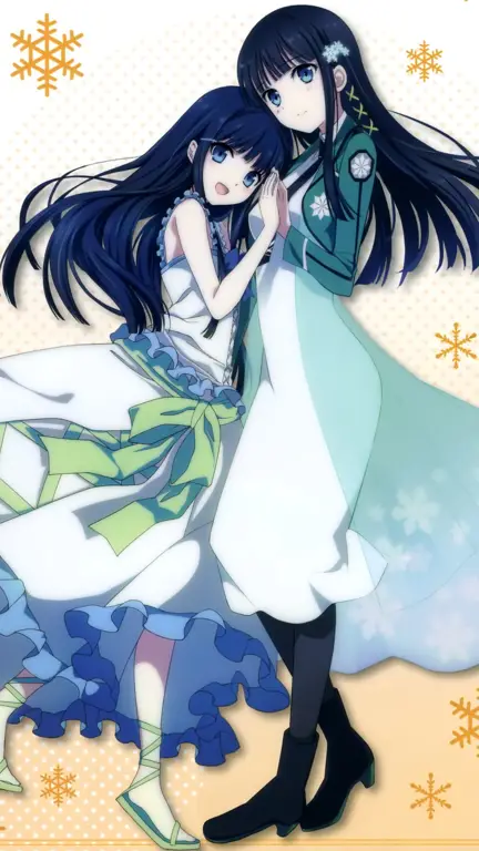Miyuki Shiba, selalu mendukung kakaknya, Tatsuya. Miyuki Shiba, adik perempuan Tatsuya yang cantik dan penuh kasih sayang.