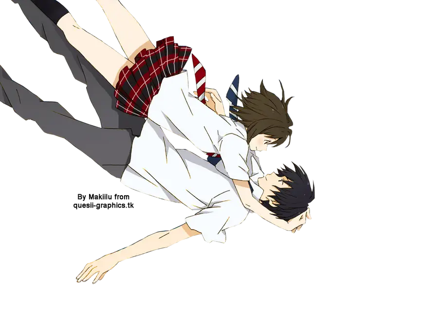 Menikmati Anime Bersama Orang Tercinta Pasangan menonton anime bersama-sama