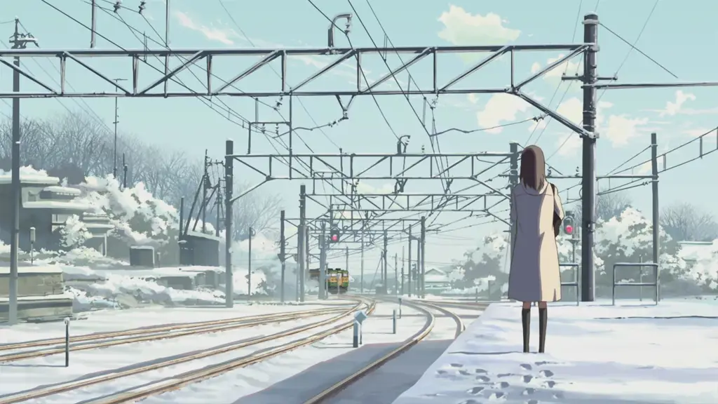 Poster film 5 Centimeters Per Second.