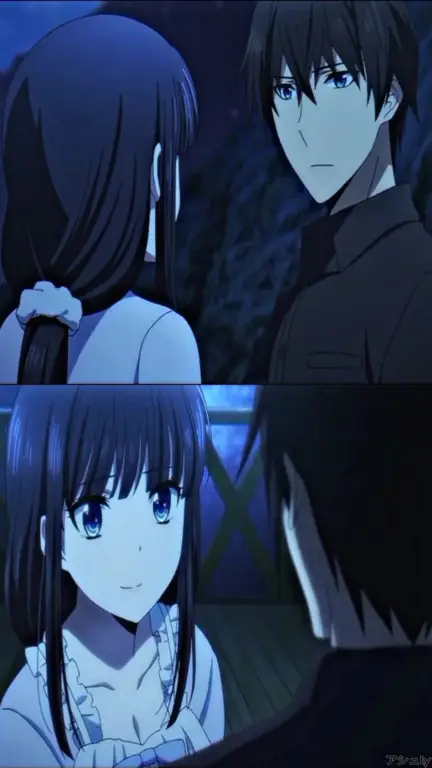Cuplikan Adegan Menarik dari Mahouka Koukou no Rettousei Season 1 Gambar cuplikan adegan dari Mahouka Koukou no Rettousei season 1
