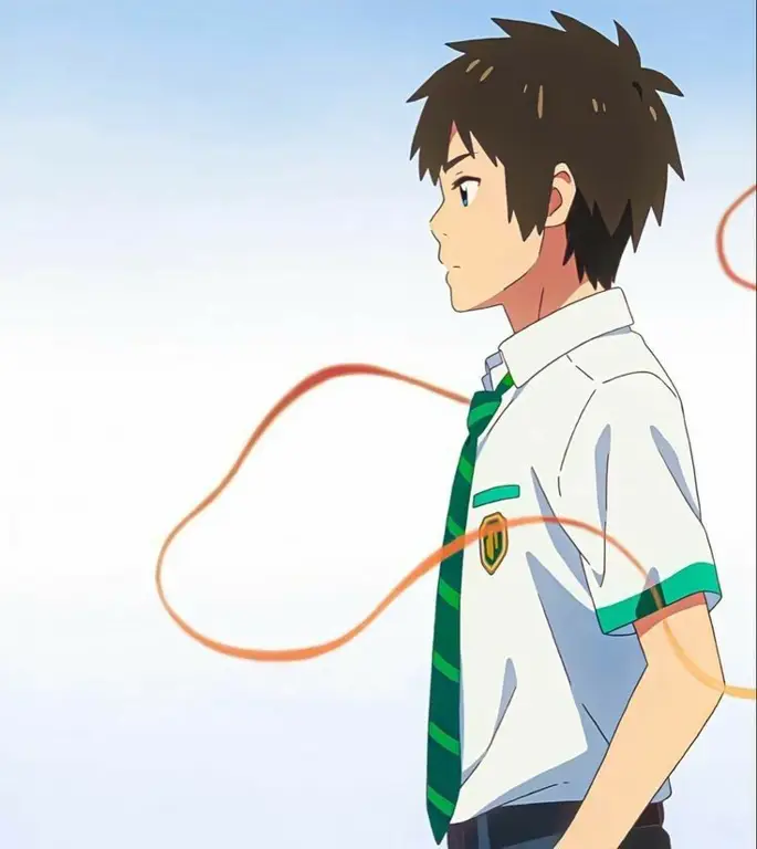 Adegan Mengingat Your Name. Adegan ikonik dari film Your Name.