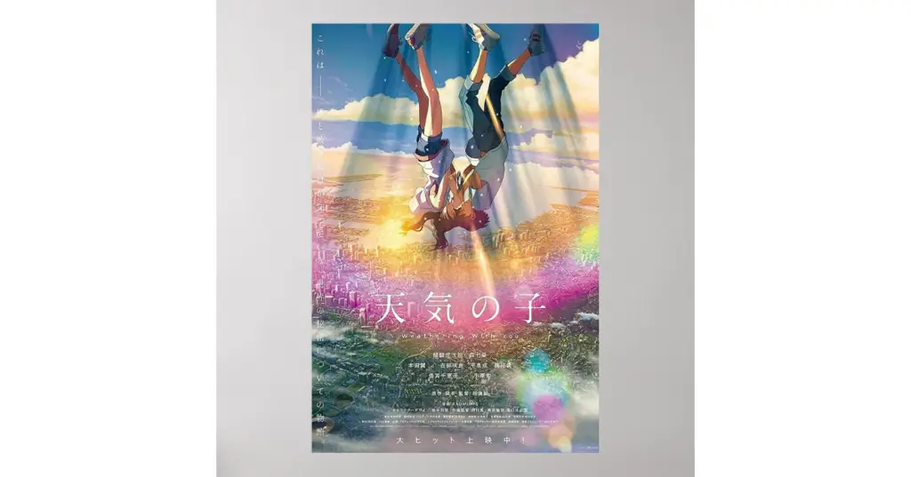Poster Film Weathering With You Poster film Weathering With You
