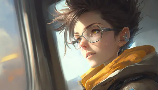Gaya seni khas Makoto Shinkai Ilustrasi gaya seni Makoto Shinkai