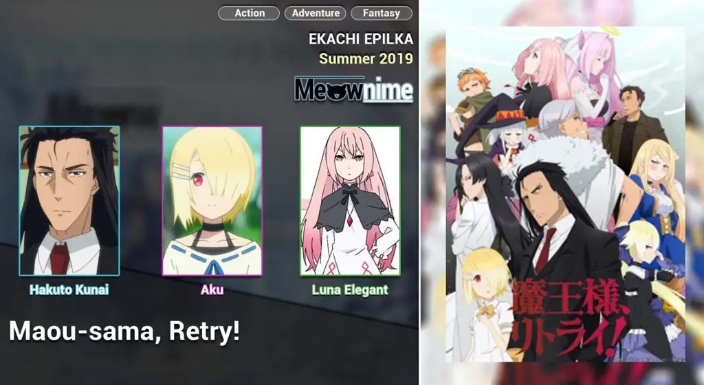 Nonton Anime Maou Sama Retry: Petualangan Iblis yang Lucu dan Menegangkan