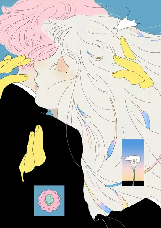 Grafis yang menarik untuk blog review anime Grafis blog review anime