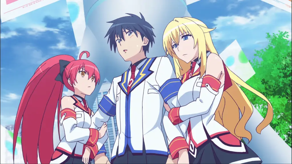 Para Karakter dalam Masou Gakuen HxH Gambar karakter-karakter dalam anime Masou Gakuen HxH