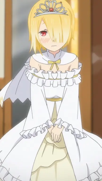 Suasana magis yang ditampilkan dalam anime Maou Sama Retry Adegan magis dalam anime Maou Sama Retry