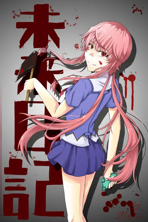 Nonton Mirai Nikki Sub Indo Episode Lengkap: Kisah Yuno Gasai