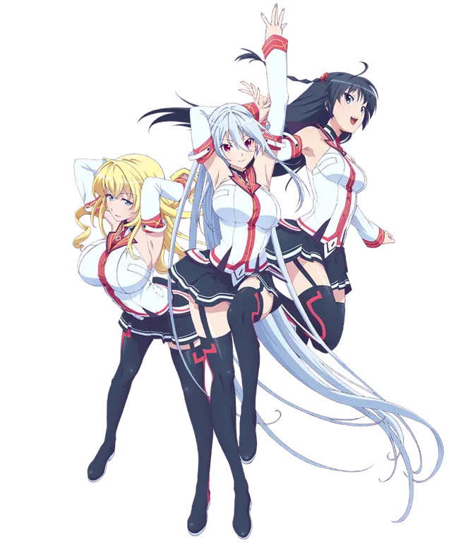 Karakter-karakter Masou Gakuen HxH Gambar karakter-karakter utama dalam anime Masou Gakuen HxH