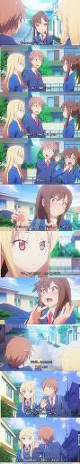 Adegan Lucu dari Maou Sama Retry Gambar adegan anime lucu dan menghibur