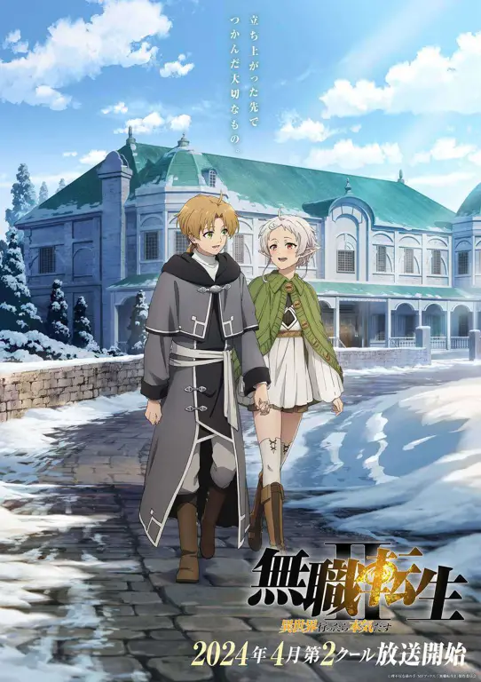 Visual Kunci Anime Mushoku Tensei Visual kunci anime Mushoku Tensei